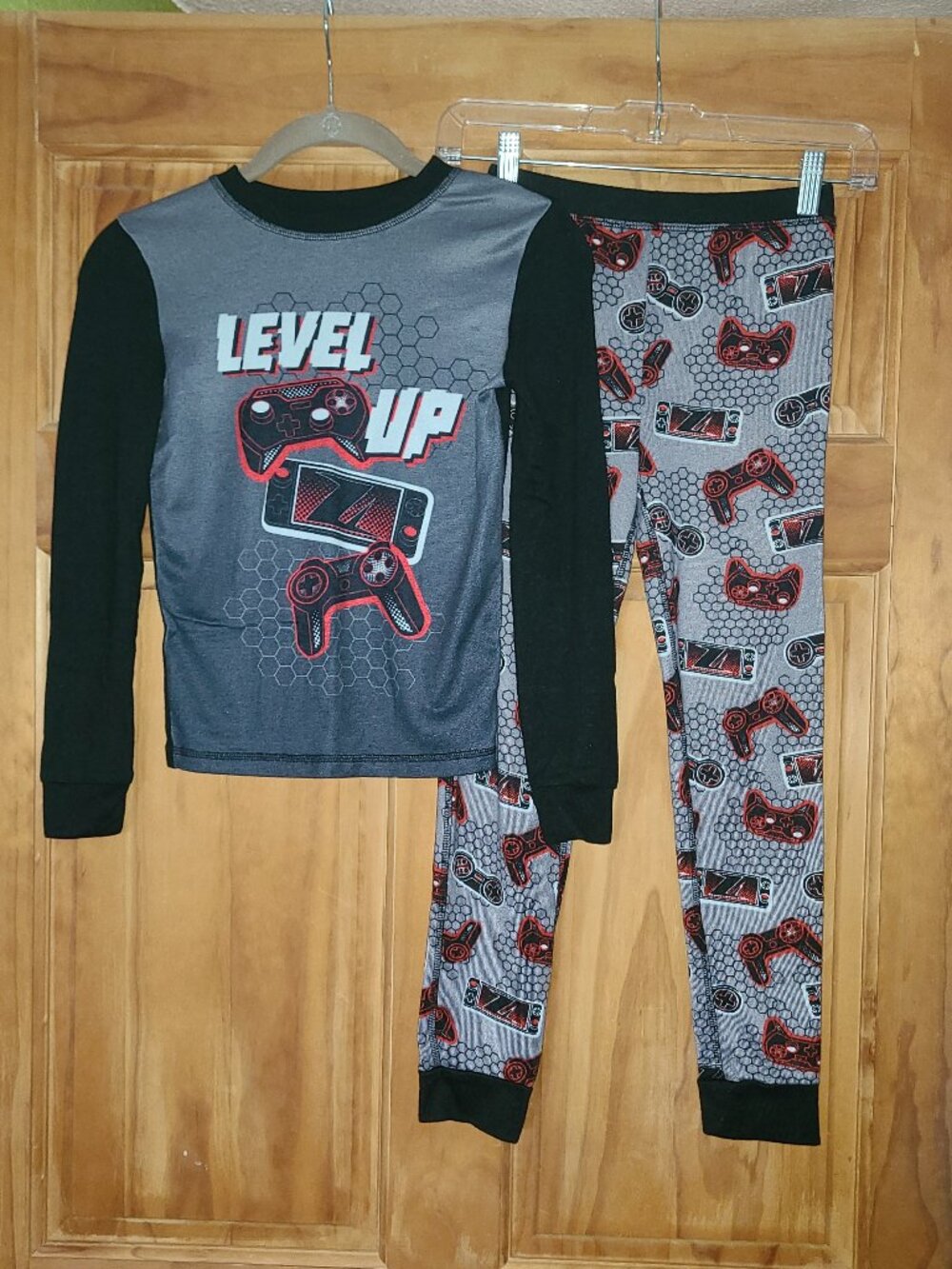 Boys Cuddl Duds "Level Up" Gaming Pajama Set